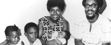 CON: Walter Rodney and his wife, Patricia, had three children Shaka, Kanini and Asha