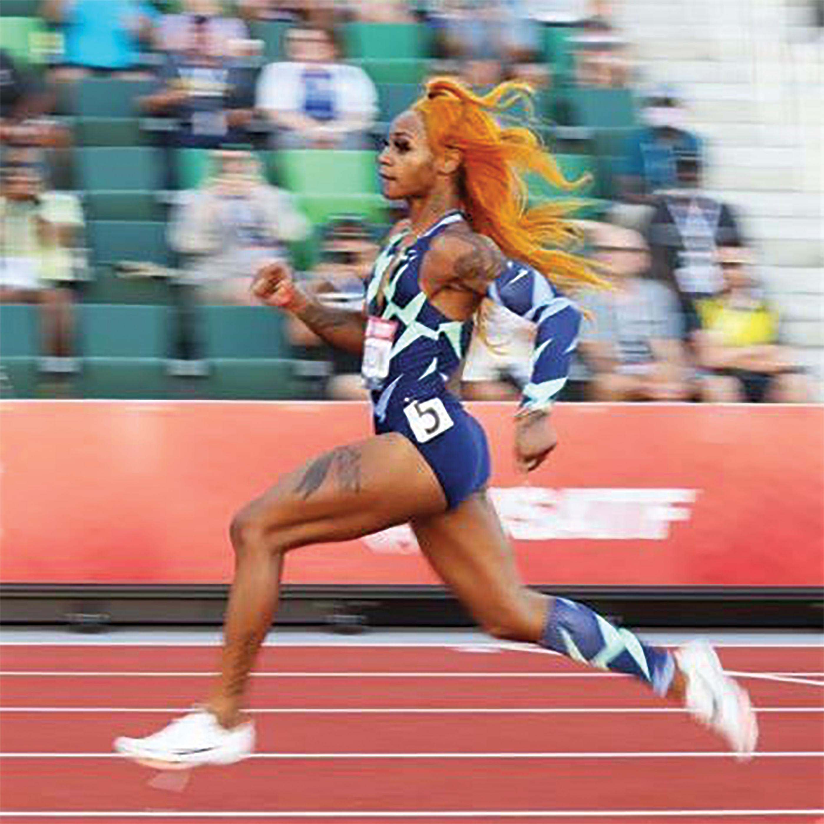 BULLET: Sha’Carri Richardson, who sped to a wind-assisted 10.57 clocking over 100m ear- lier this month, will test her speed over 200m against her Jamaican rivals double Olympic champion Elaine Thompson-Herah world 200m champion and Shericka Jackson in Gabo- rone, Botswana, this weekend.