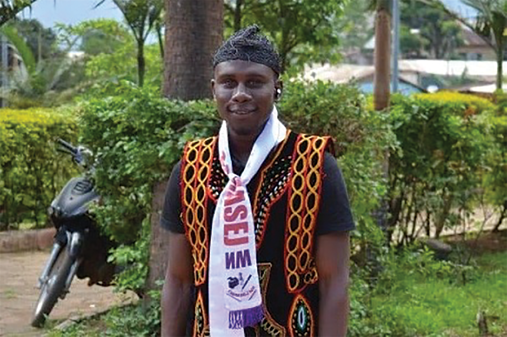 DEAD: Cameroonian journalist Anye Nde Nsoh. Photo: Tarhyang Enowbikah Tabe, The Advocate Newspaper