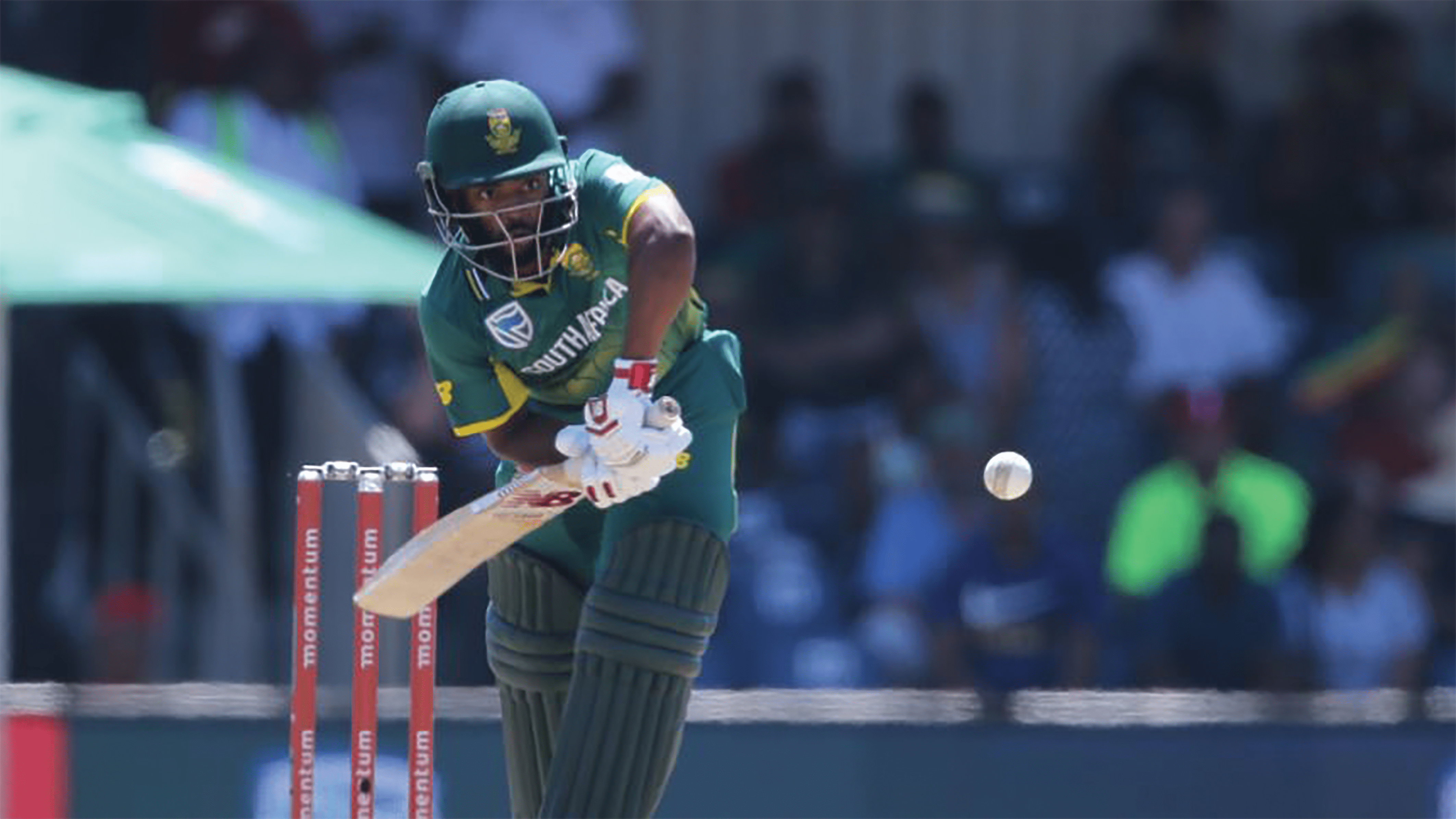 DOGGED; Temba Bavuma the Proteas captain