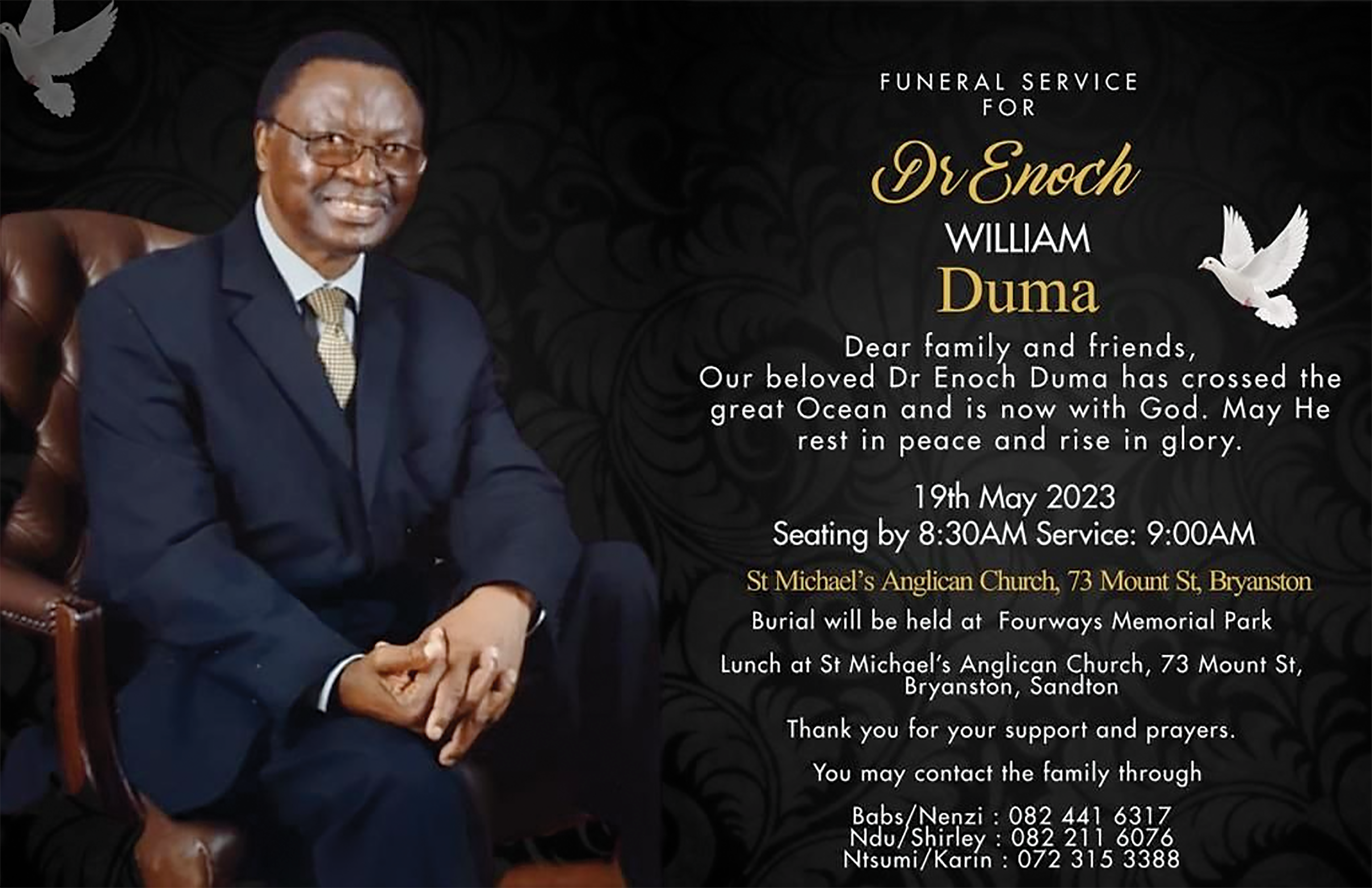 Dr. Enoch Duma