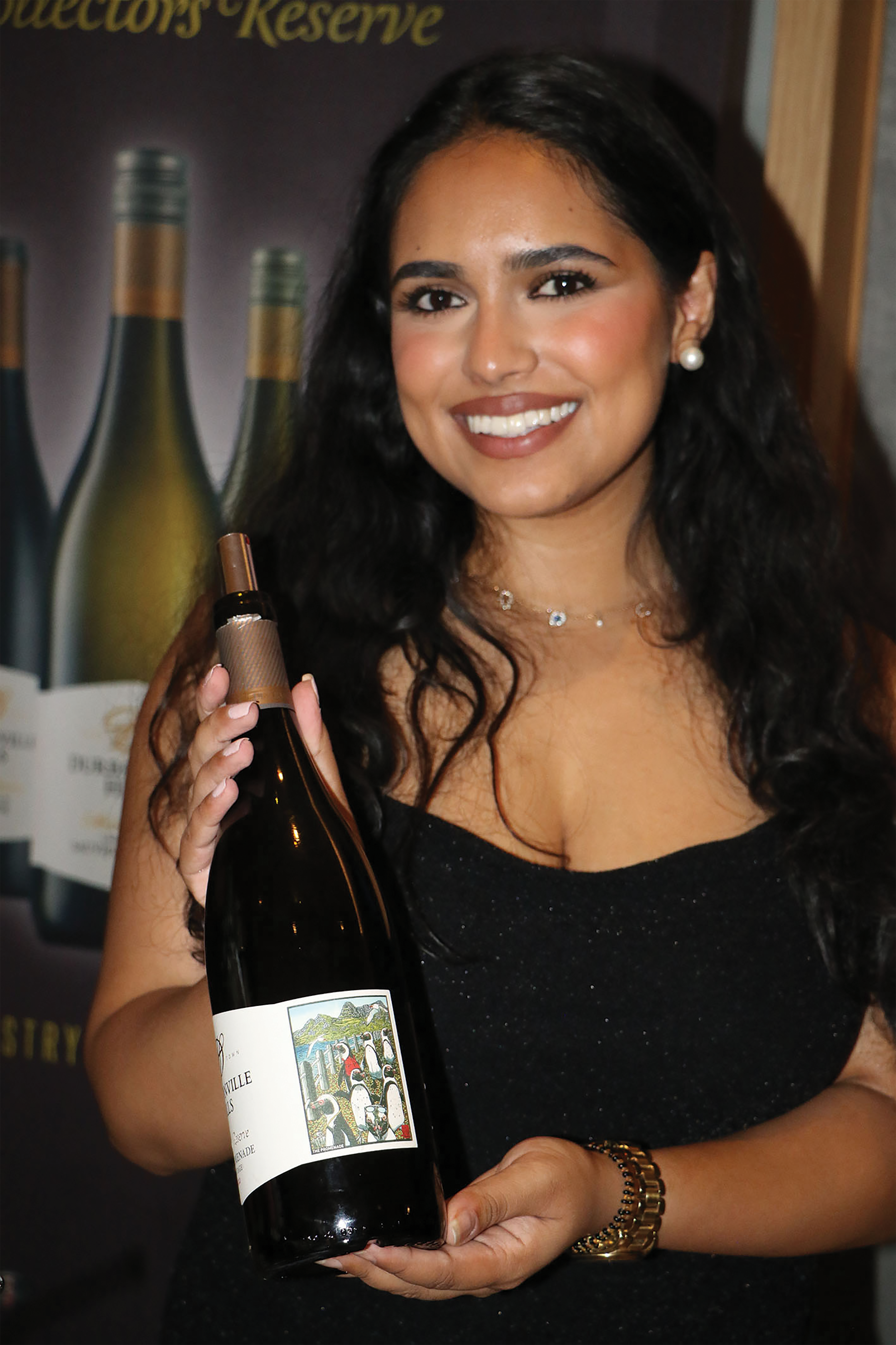 CORDIAL: Deepna Ranchod was the face behind the Durbanville Hills brand at the event.