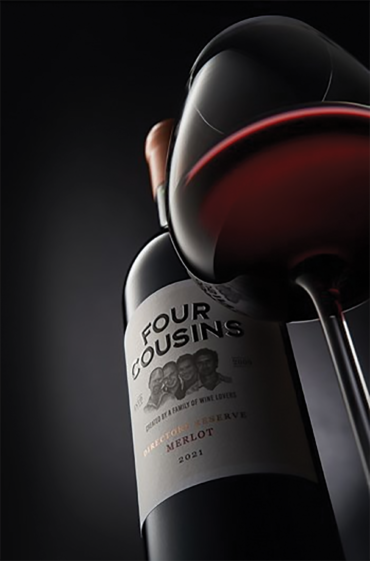 FOUR COUSINS PULL A STUNNING MERLOT OUT OF A HAT