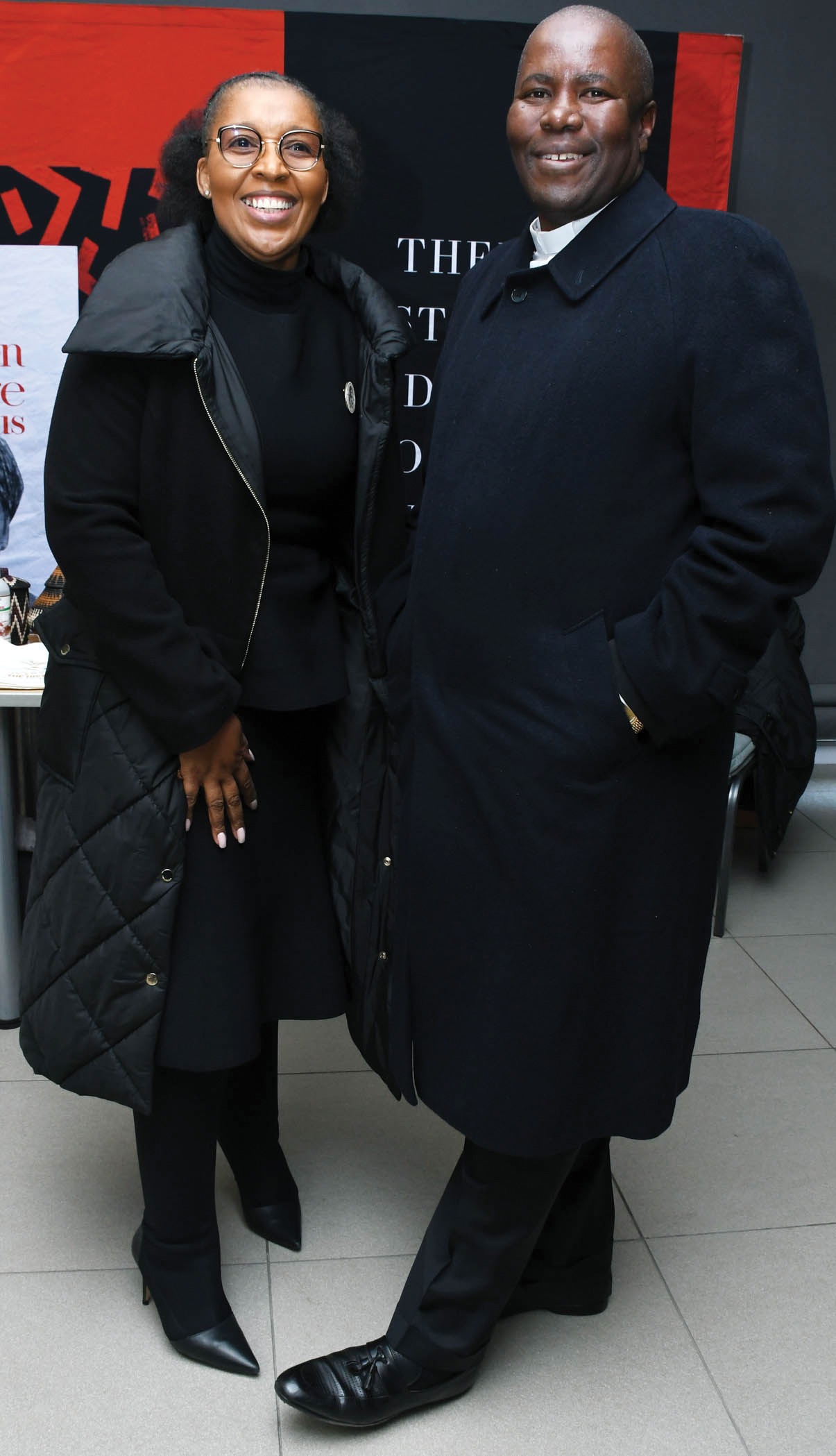 Reshoketshwe Mosuwe with Rev Chief Dipholo