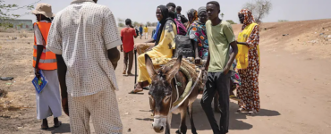 KIDS CARRY HORRIFIC BURDEN SUDAN CONFLICT