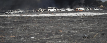 MULTI-CAR BLAZE AFTER-SHOCKS