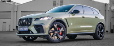 RACING INSPIRED EXTERIOR: As the pinnacle of the Jaguar perfomance SUV range the 2023 F-Pace SVR looks more focussed and even more captivating