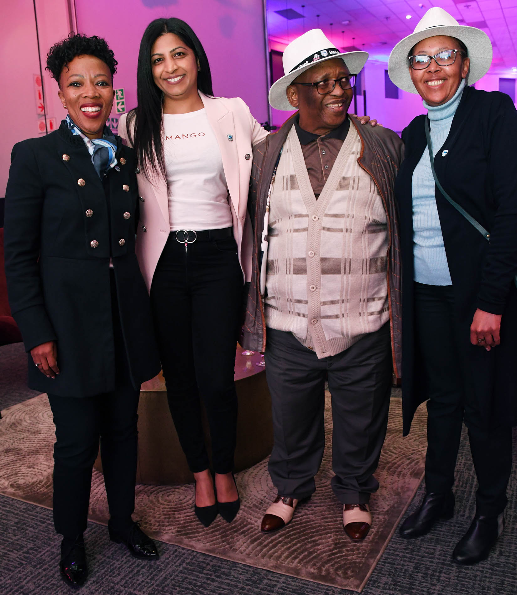 Yolisa Koza,Santham Naiker,Peter Tladi and Des Pooe