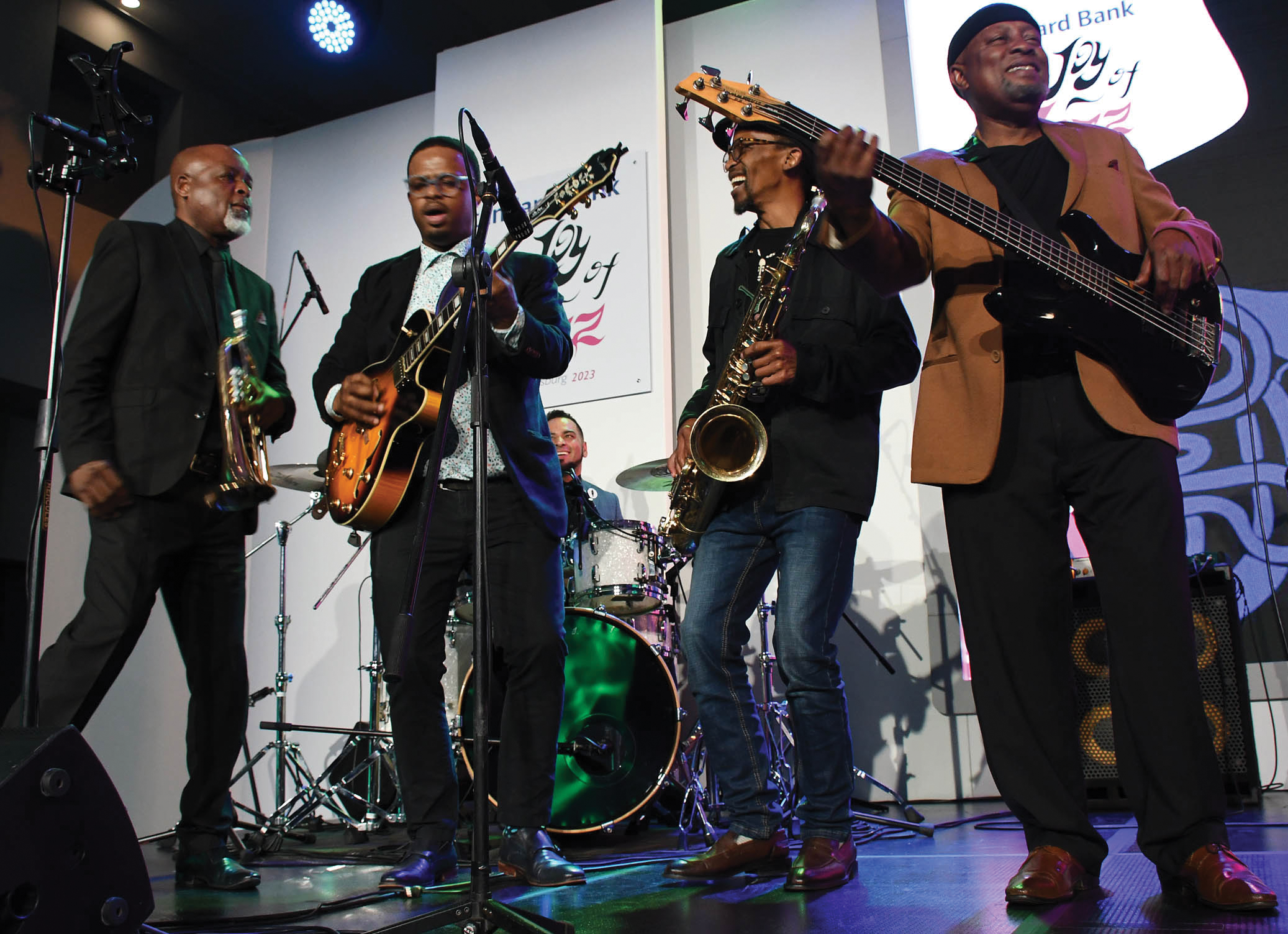 Sydney Mavundla,Billy Monama,MaCoy Mrubata and Fana Zulu
