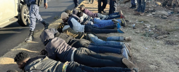 POLICE TASK FORCE SWOOPS NET BANDS OF ILLEGAL MINERS