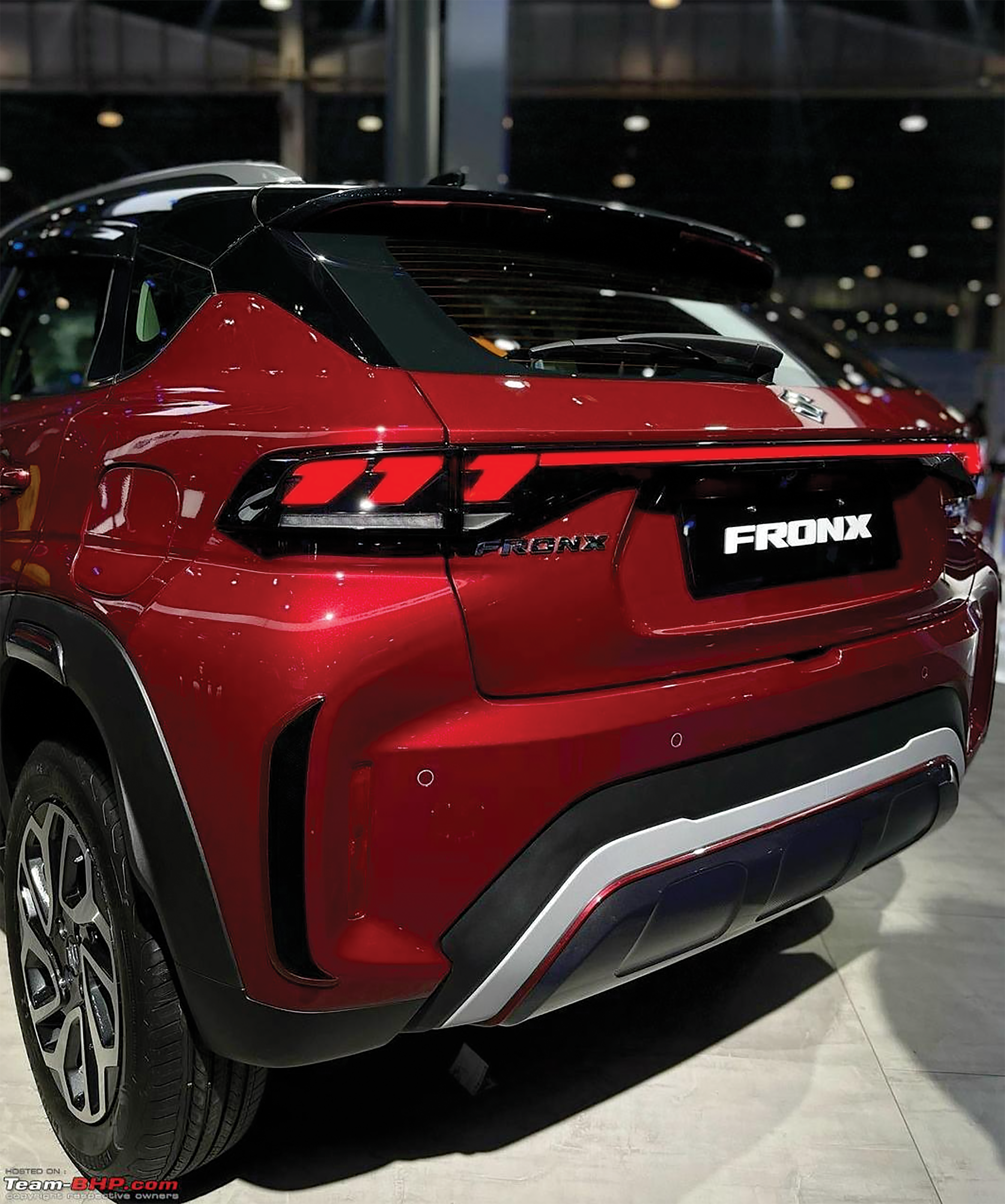 STREET CRED; LED tail lamps are connected by a LED light bar that runs the length of the vehicle