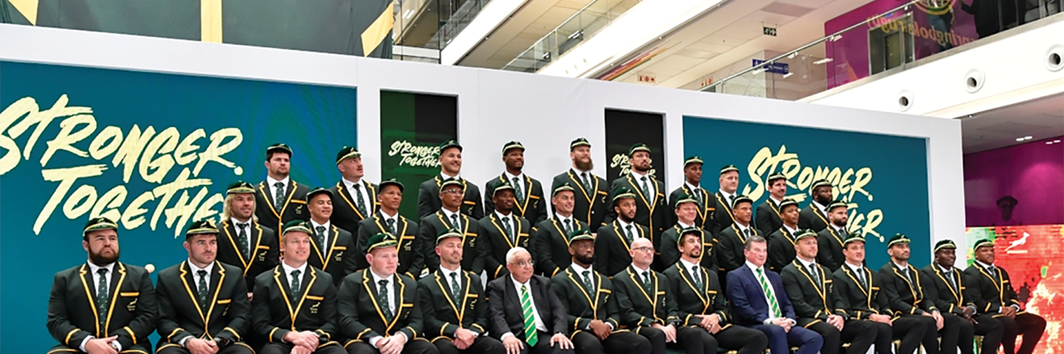 DEPTH: South Africa’s hopes of retaining the Rugby World Cup rests on the shoulders of this 33-man contingent which is a mix of youth and experience announced in Randburg on Tuesday.