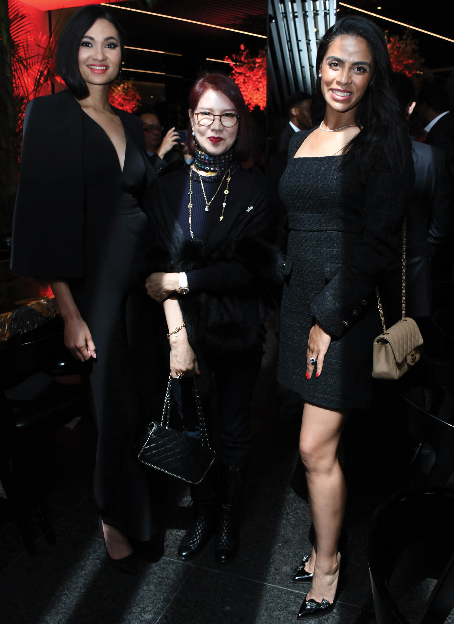 Liezle Watson,Zhou Ying and Natacha da Silva Sexwale