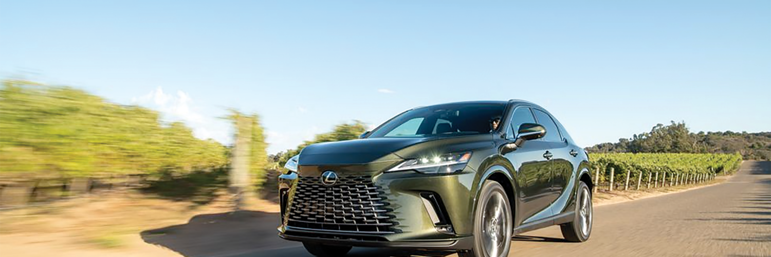 LUXURY PRESENCE: The 2023 Lexus RX is ready to take on the likes of Porsche Macan and Alfa Romeo Stelvio