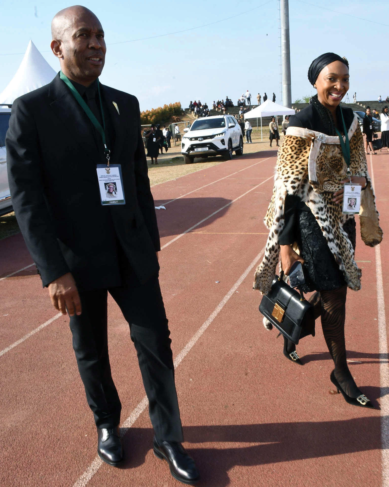 Moses Tembe and his wife Princess Ntandoyesizwe