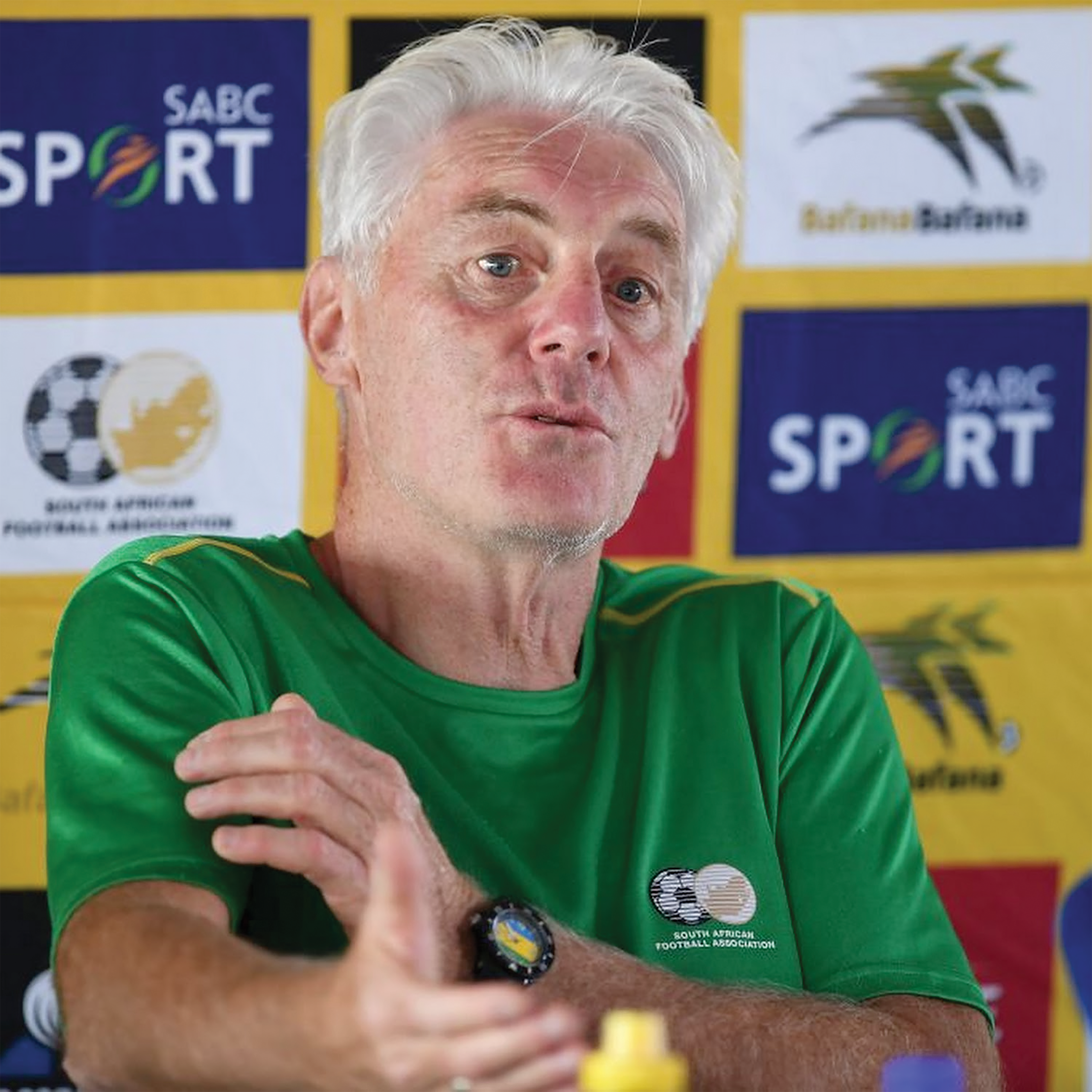 SELECTION HEADACHE: Bafana coach Hugo Broos will use the two friendlies to select his players for the Afcon next year