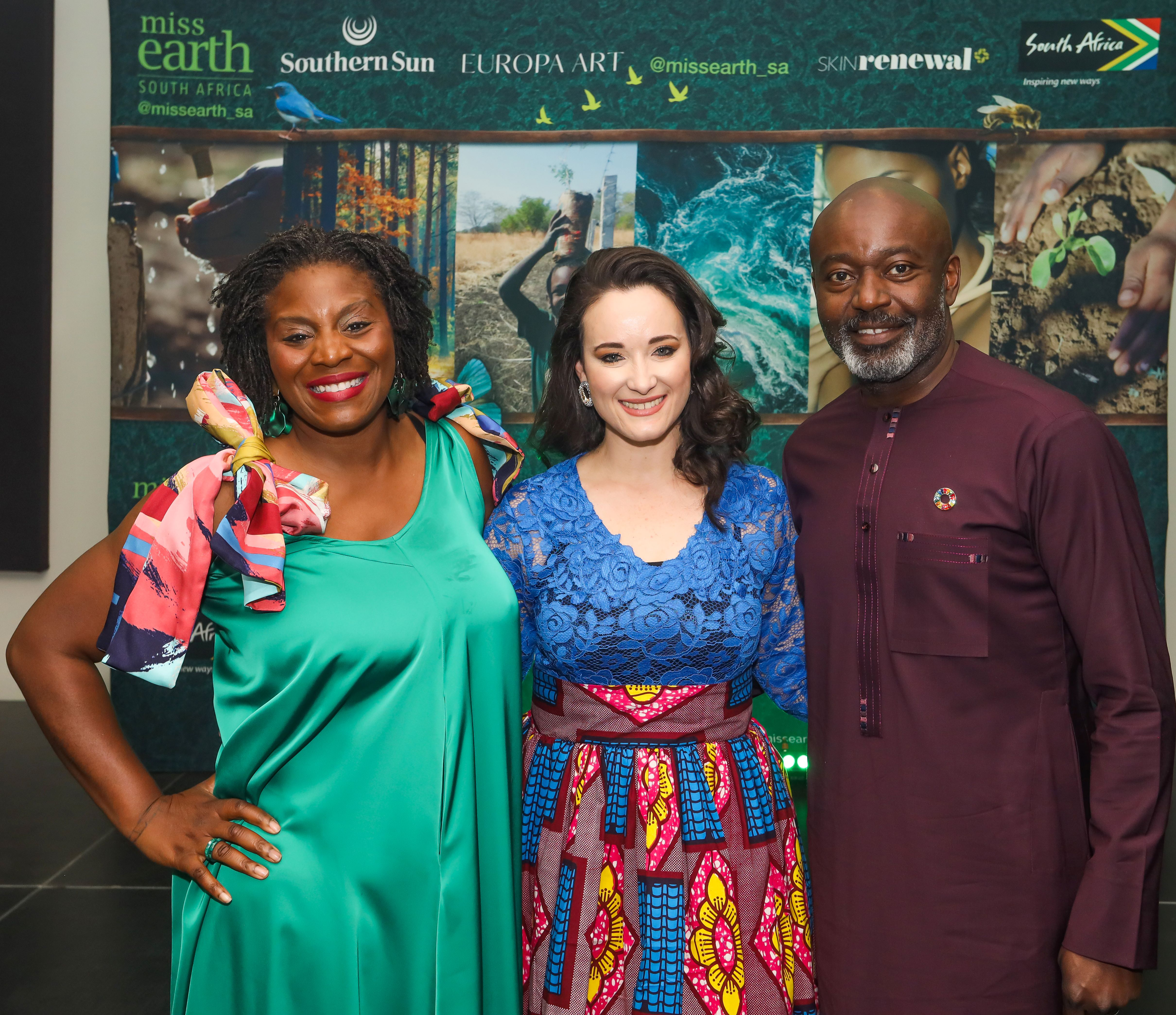 Mrs Cynthia Muffuh, Ella Bella Leite and Mr Nelson Muffuh.