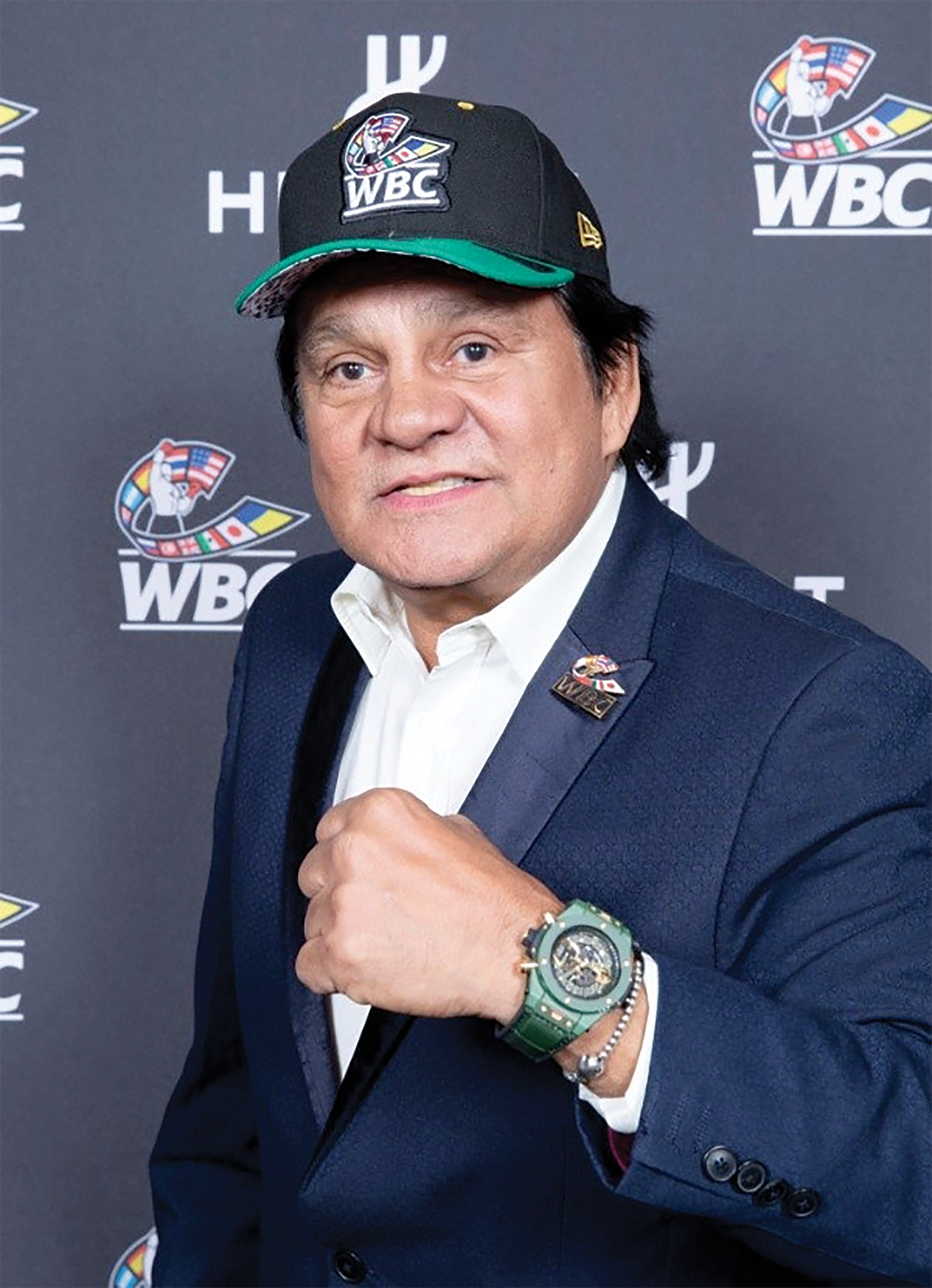 NO MAS: Roberto “Hands of Stone” Duran had won 4 world crowns in five divisions