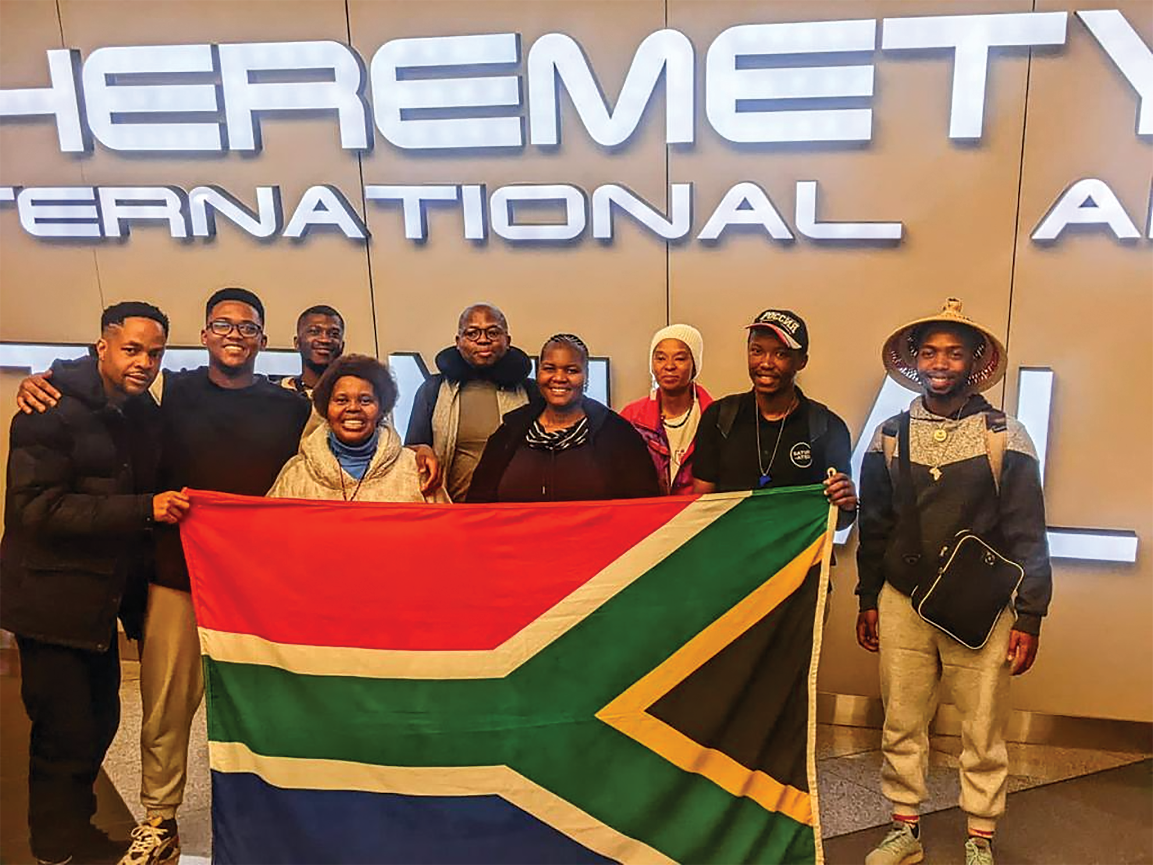 SA YOUTH CARRY NATION’S FLAG AT BRICS OLYMPIAD