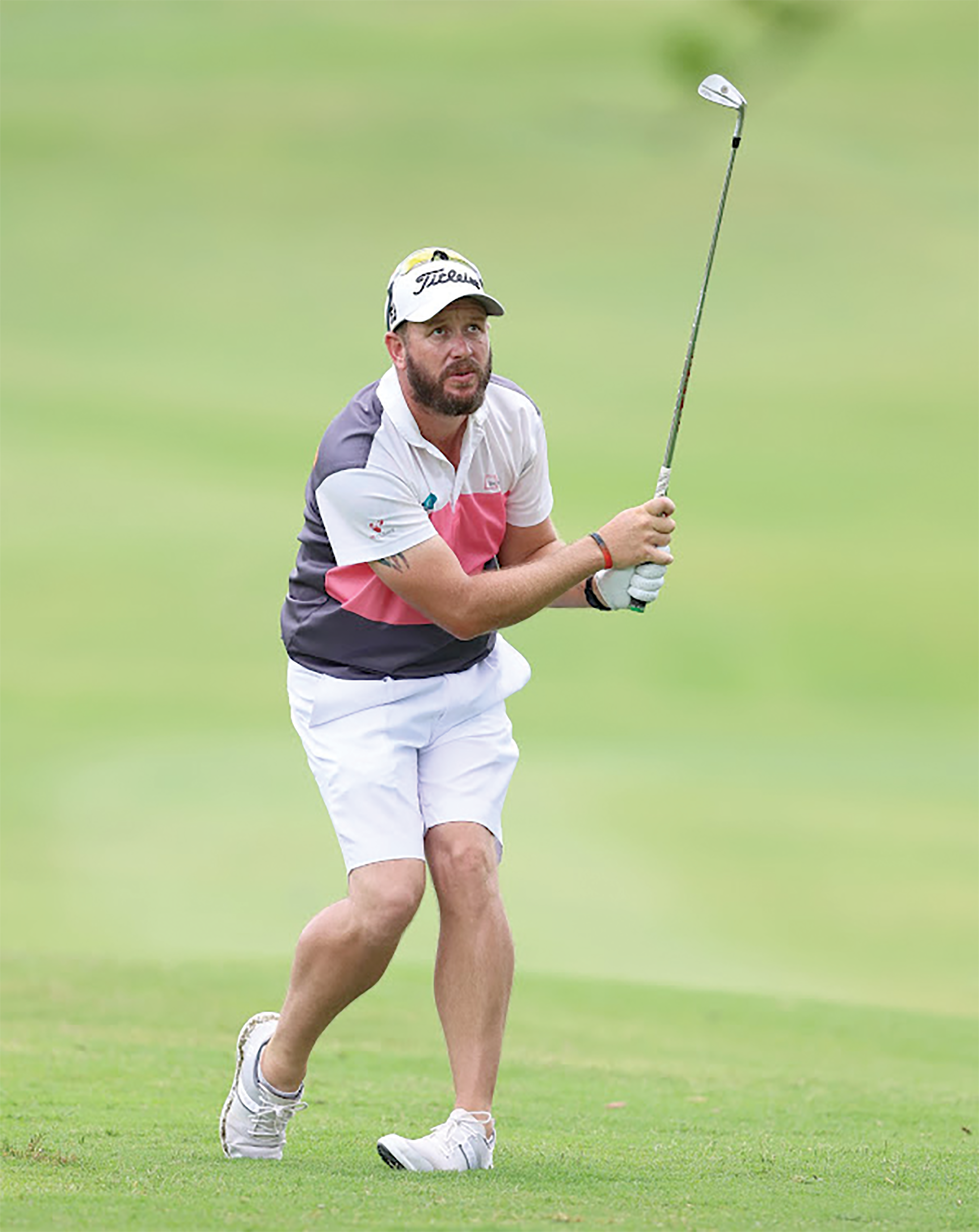 DARK HORSE:
South African
golfer Ockert Strydom
the winner
of the 2022 Alfred
Dunhill Championship
where he set
a course record in
the third round is
readying himself
for the Nedbank
Golf Challenge
at Sun City next
month