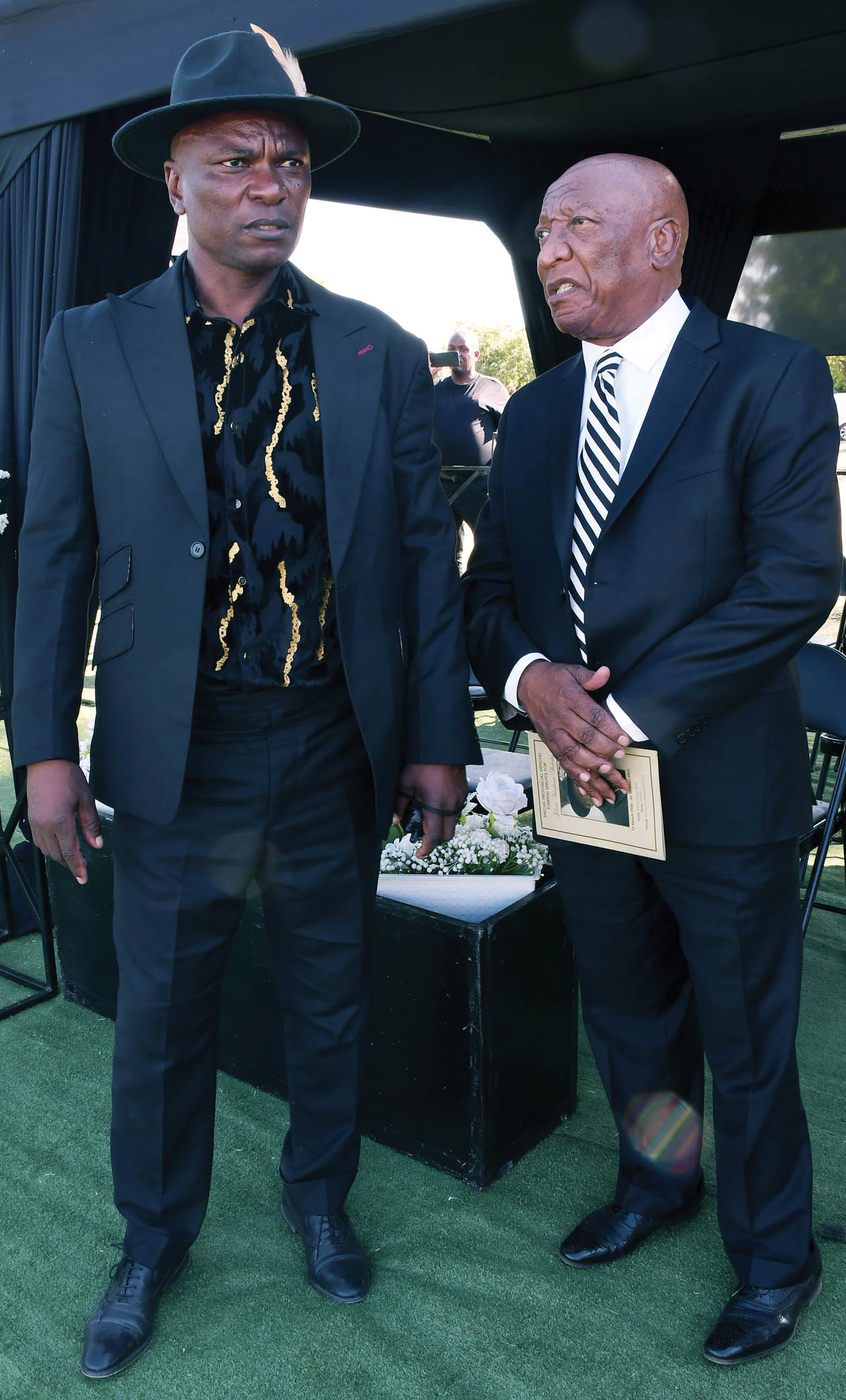 Duke Broodie with Oupa Pelo