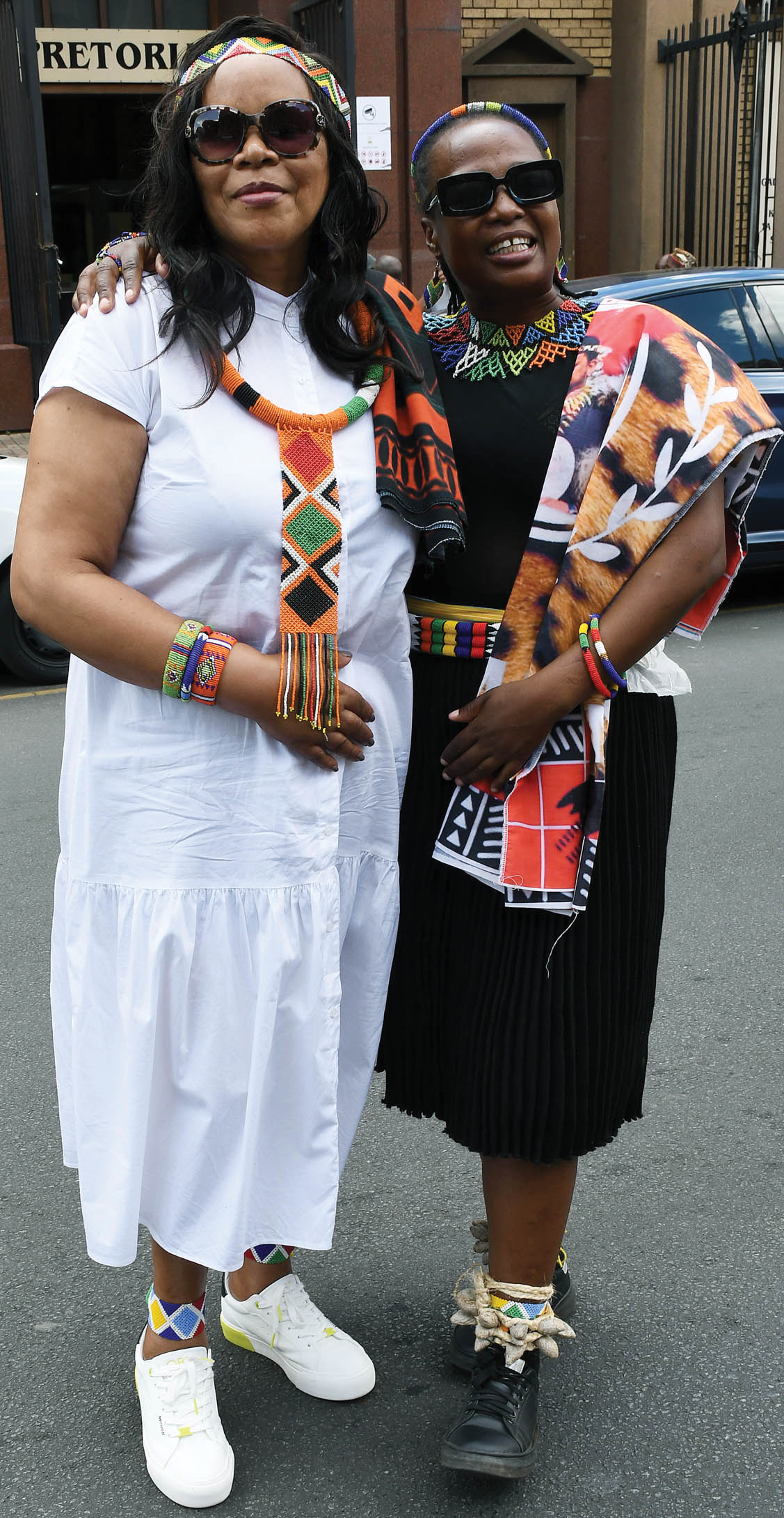 Ziningi Khuzwayo with Princess Ntombikhona Zulu