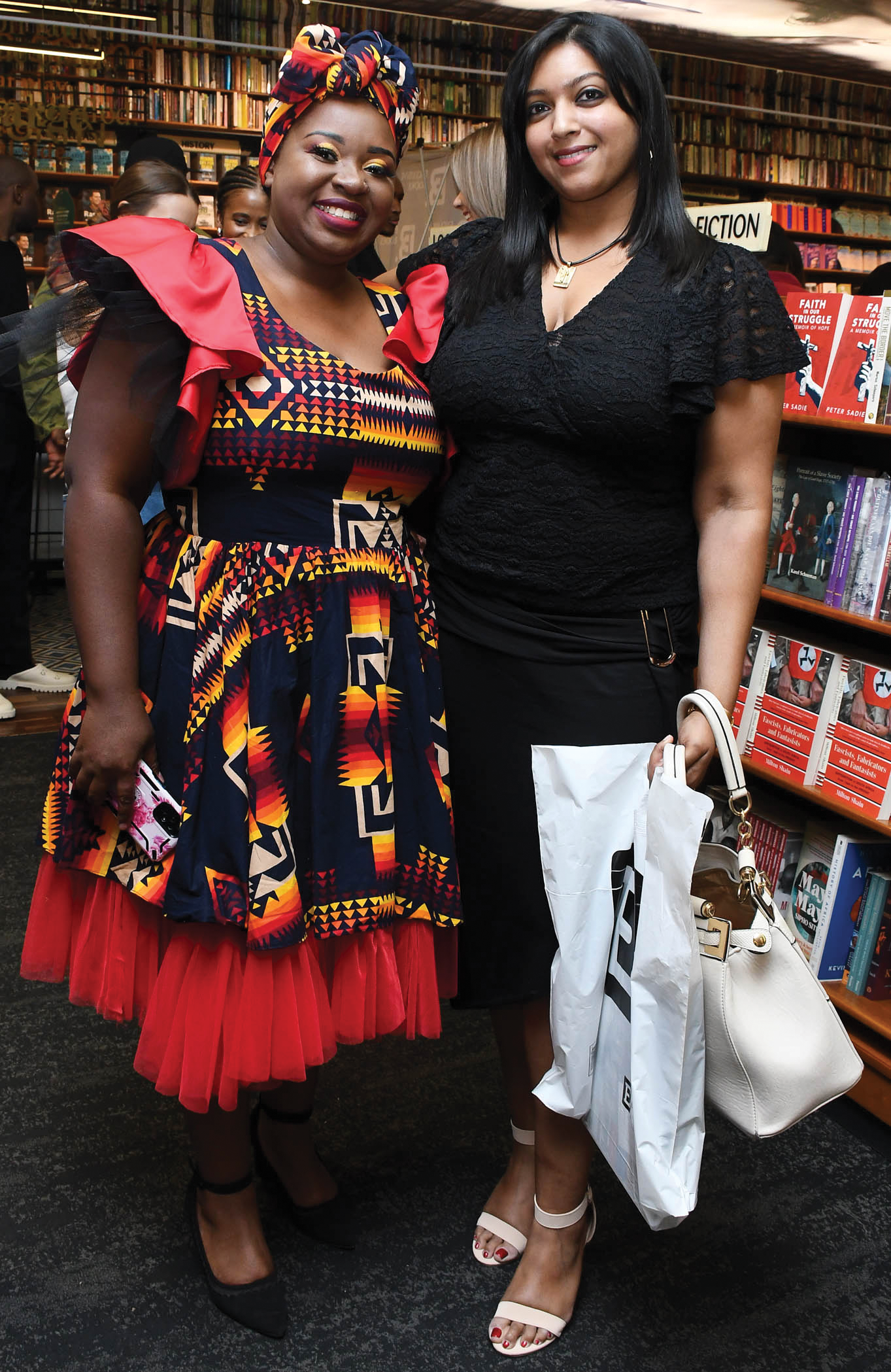 Diana Tsvangirayi with Kimmona Kannigan