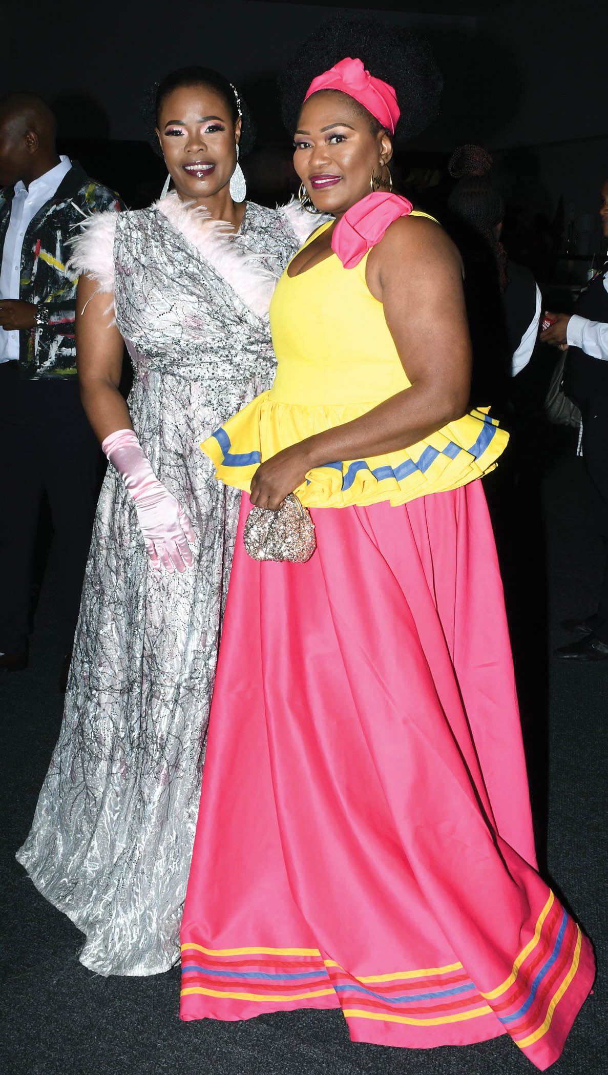 Nthati Moshesh with Harriet Manamela