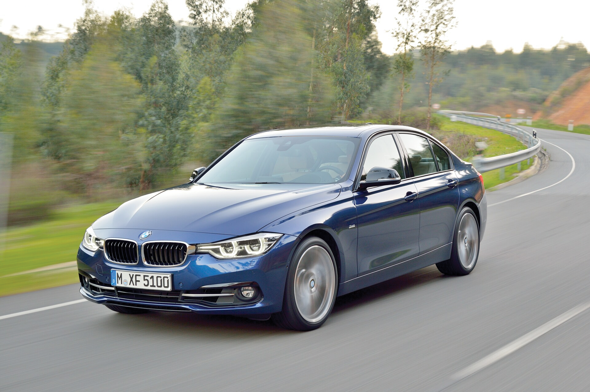 SEDAN POWER: The BMW 3-Series 2016 still a much prefered choice for buyers of seven year old models with around 100,000km mile- ages averaged selling prices of R366,577