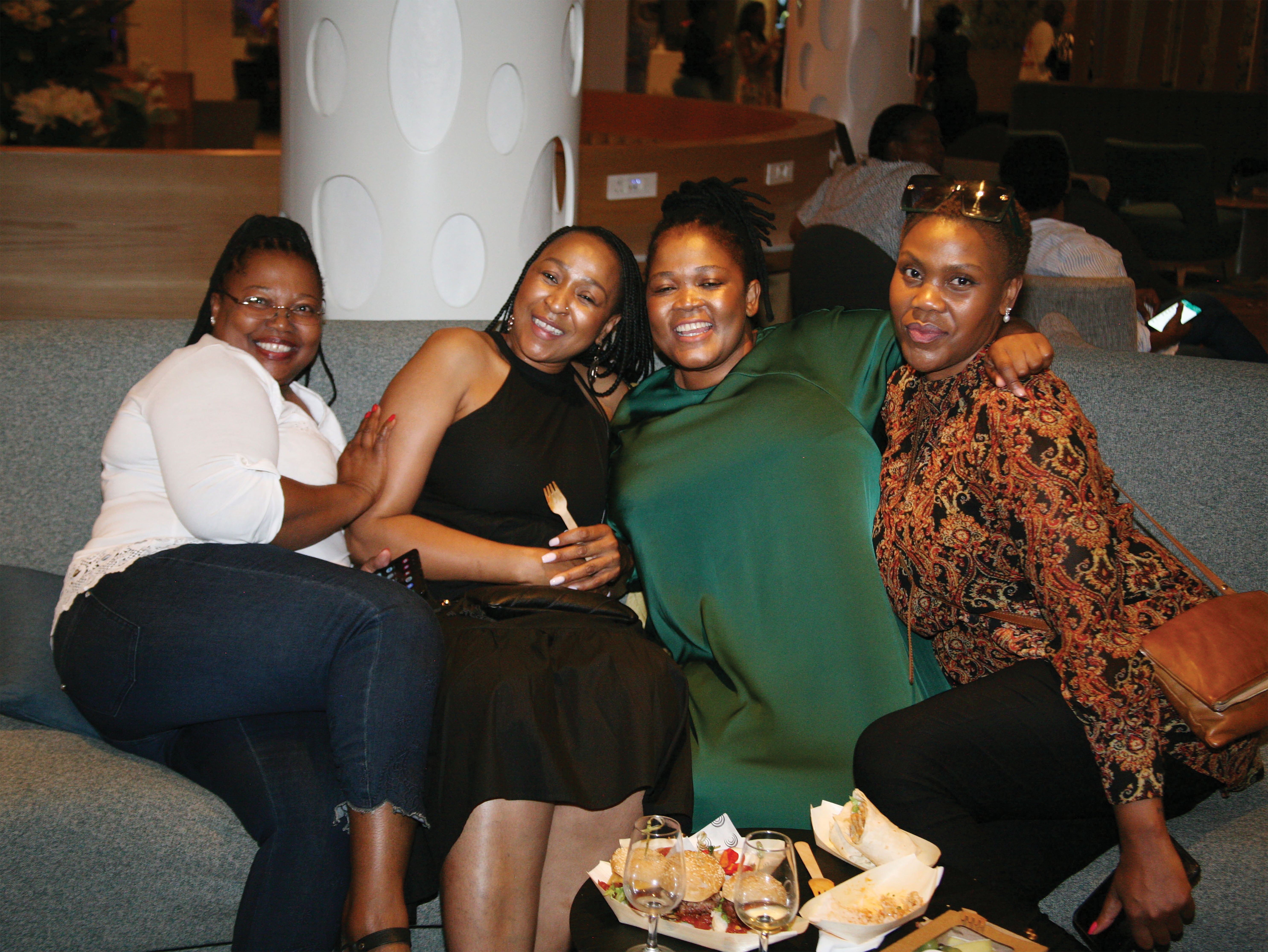 Mpumi Mnconywa, Zinhle Mzila, Mpumi Sibiya and Lipuo Letlaka