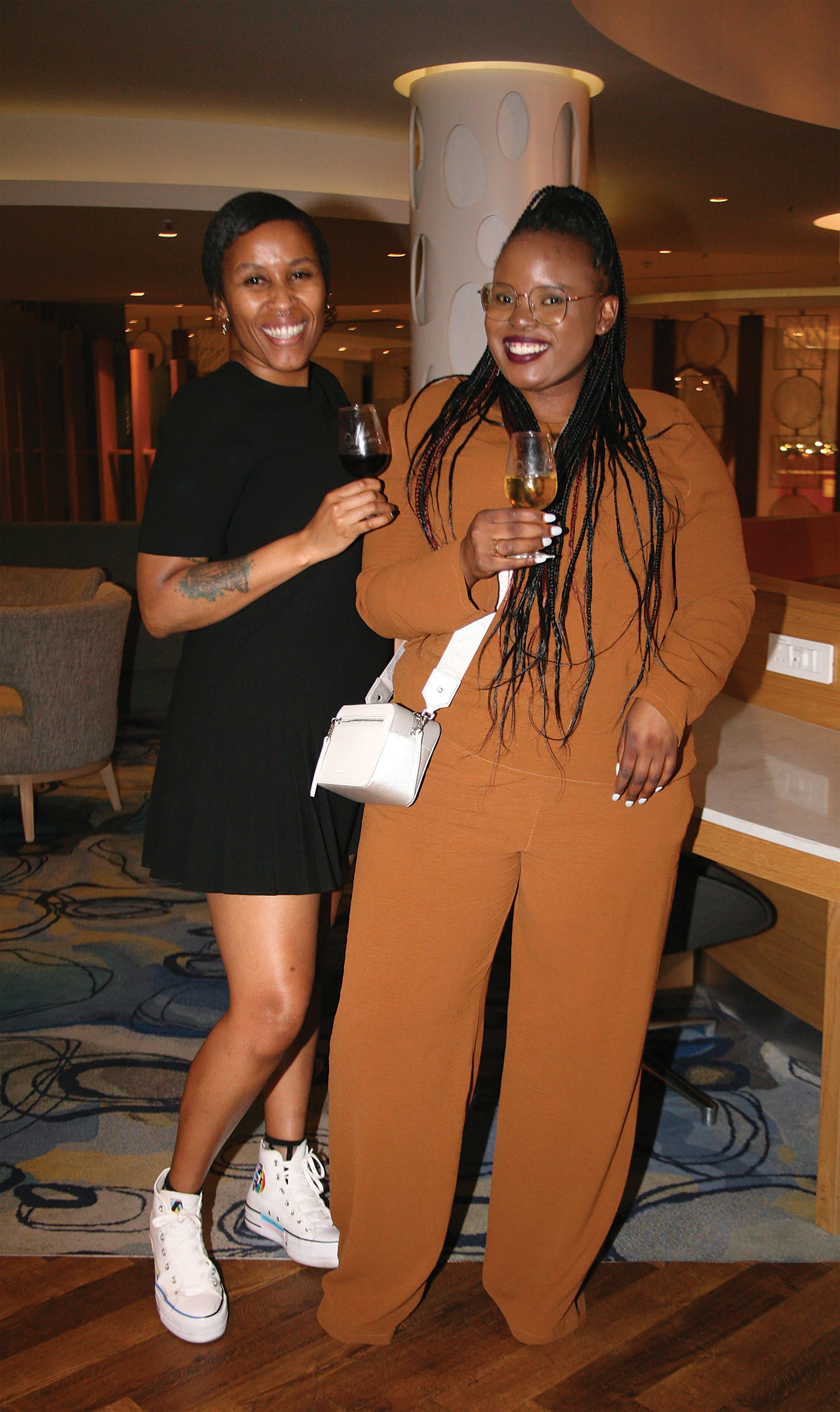 Mpumi Mavi and Lebo Nakene