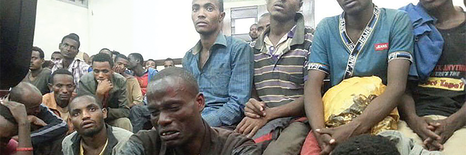 BUST HUMAN TRAFFICKING RINGS SMUGGLE ETHIOPIANS HEADED TO SA THROUGH KENYA