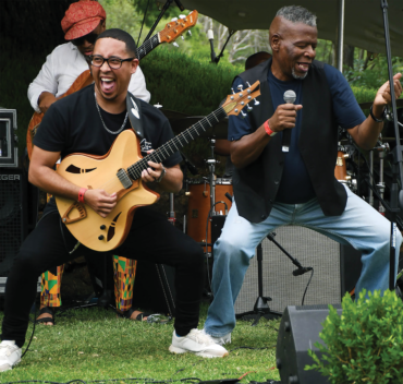 Camero Ward with Godfrey Mgcina