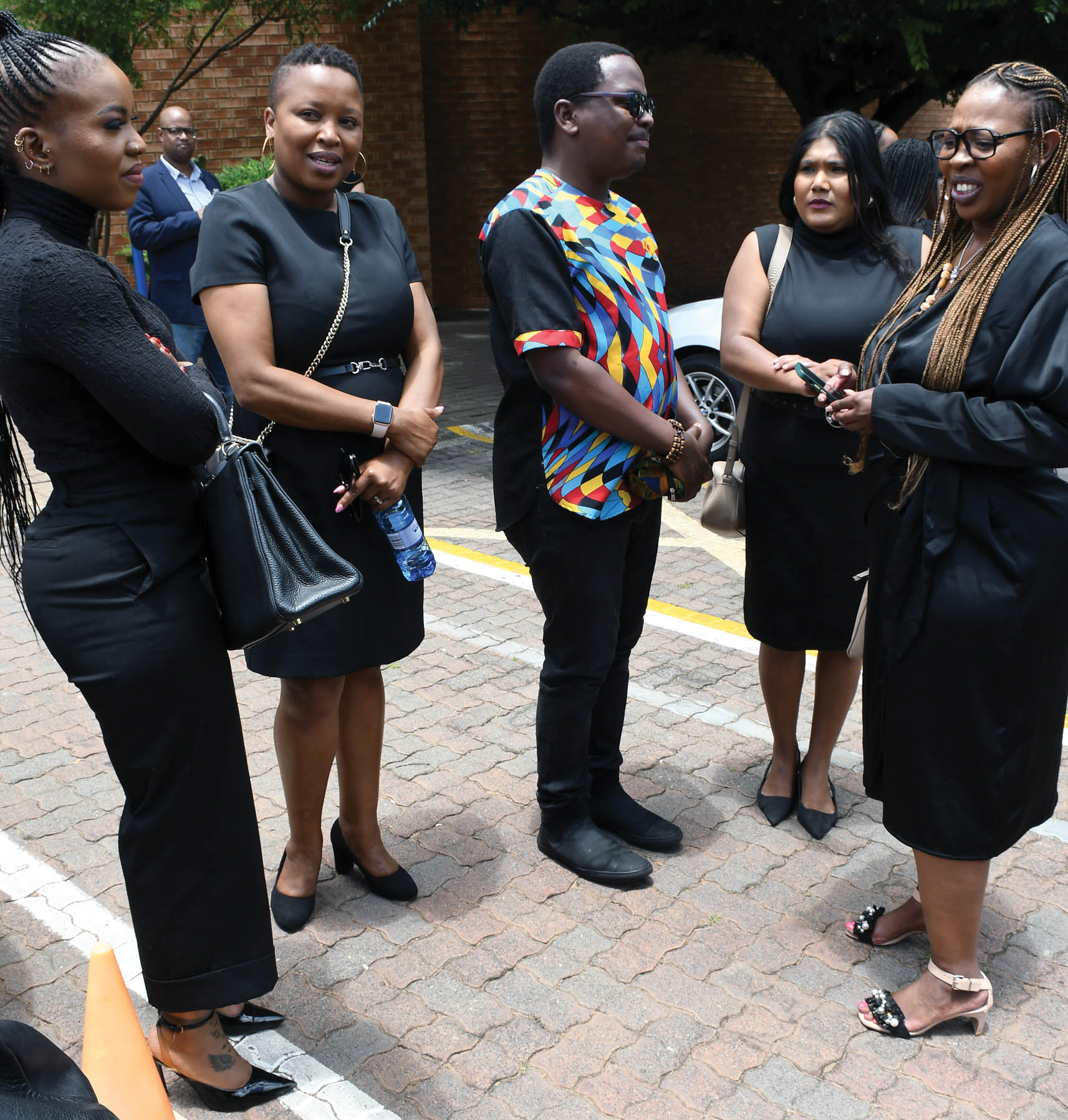 Bonnie,Thabile Mbele,Khaya Khumalo,Hasina Gori and Pearl Magubane