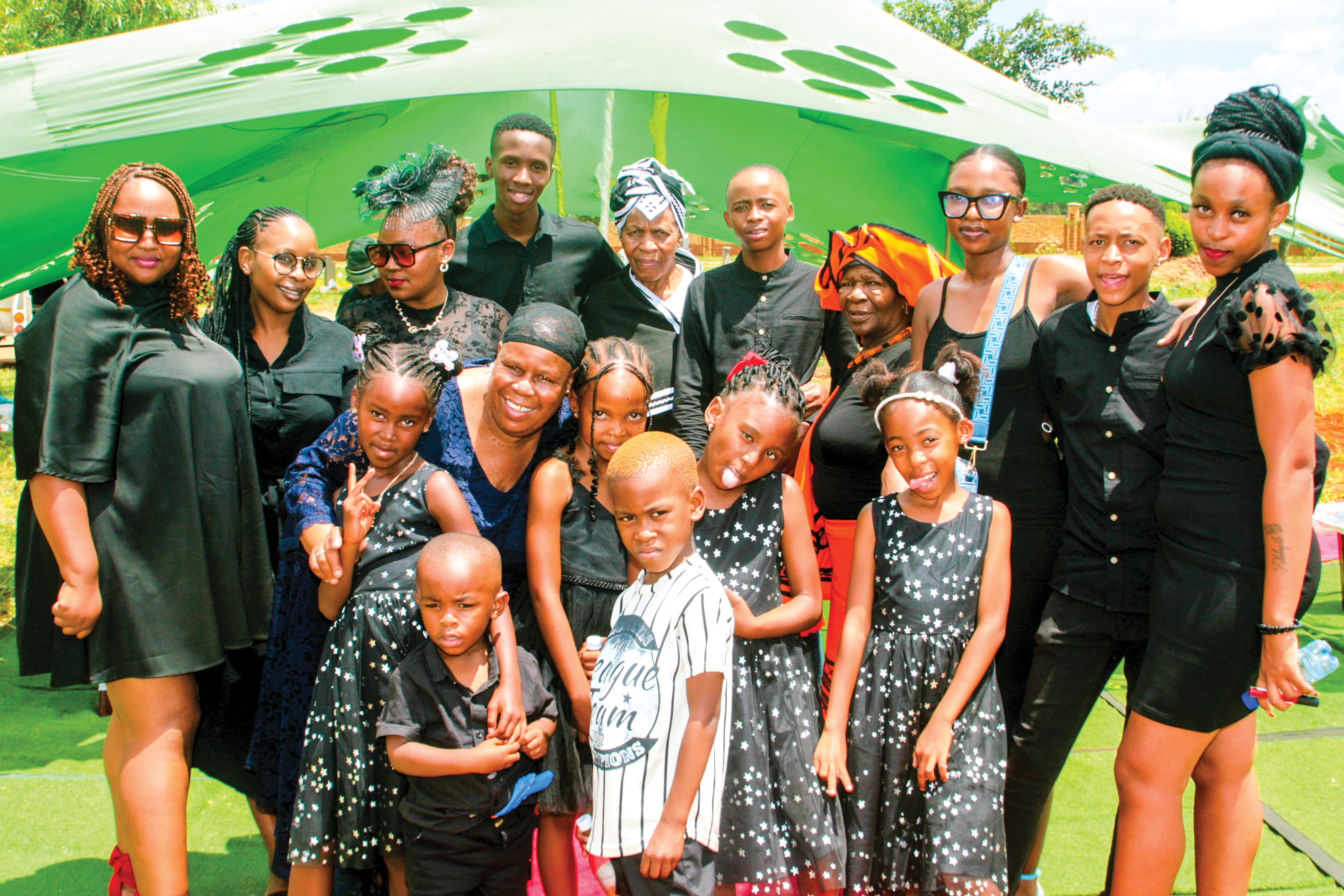 Seipati Gqosha among her grandchildren