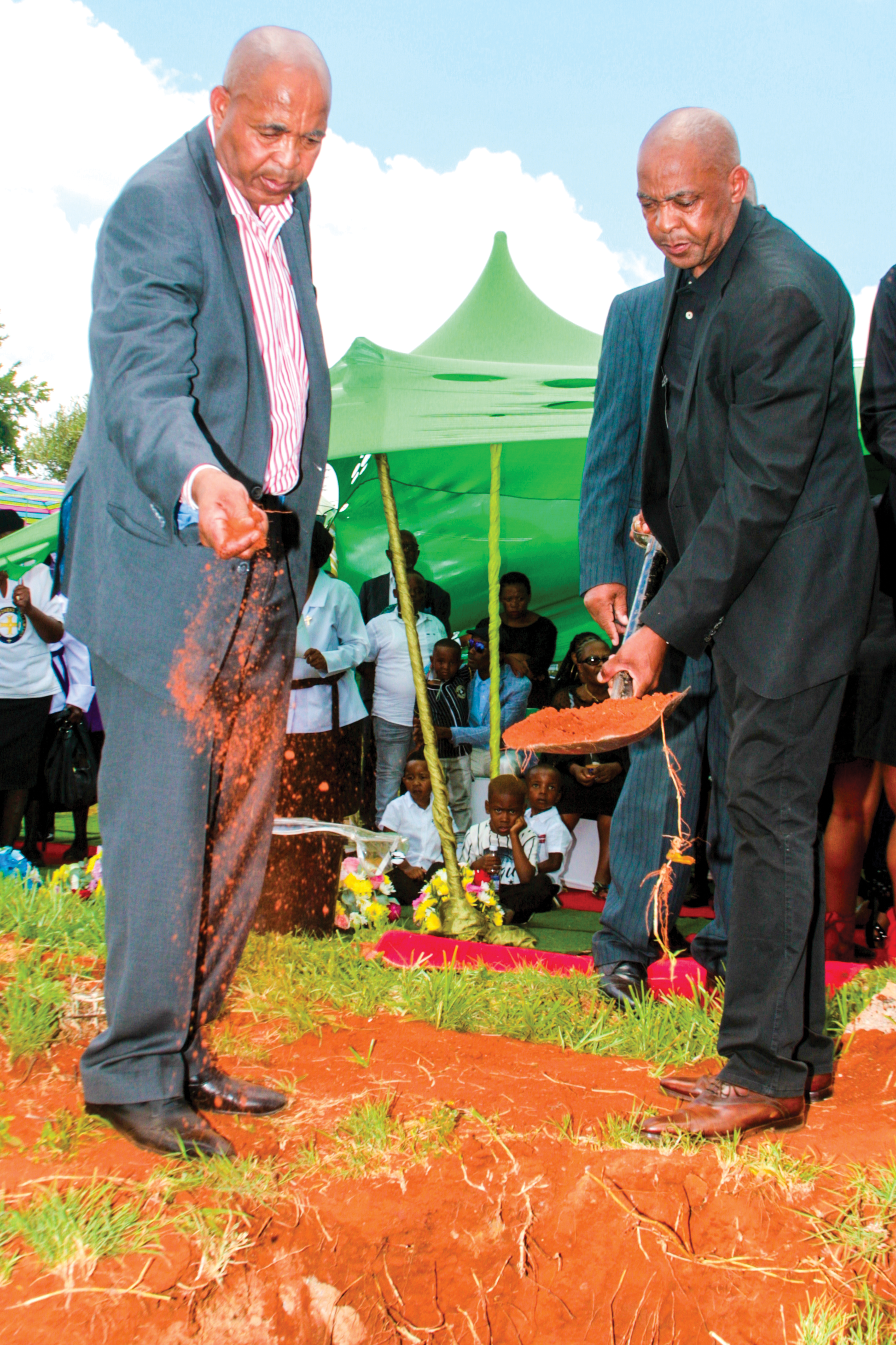 Lefa and Serame Gqosha