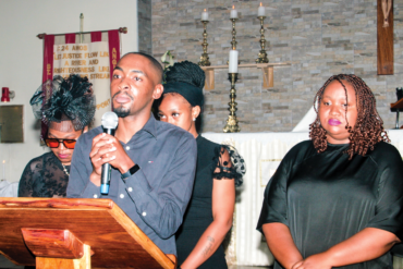 Thato Gqosha, Yolisa Mamkeli, Kamogelo Gqosha and Amanda Skele