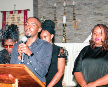 Thato Gqosha, Yolisa Mamkeli, Kamogelo Gqosha and Amanda Skele