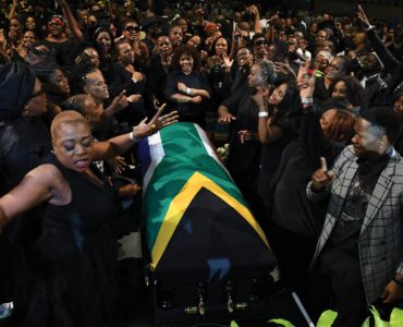 Former and present Sarafina/Dr Mbongeni Ngema Children’s