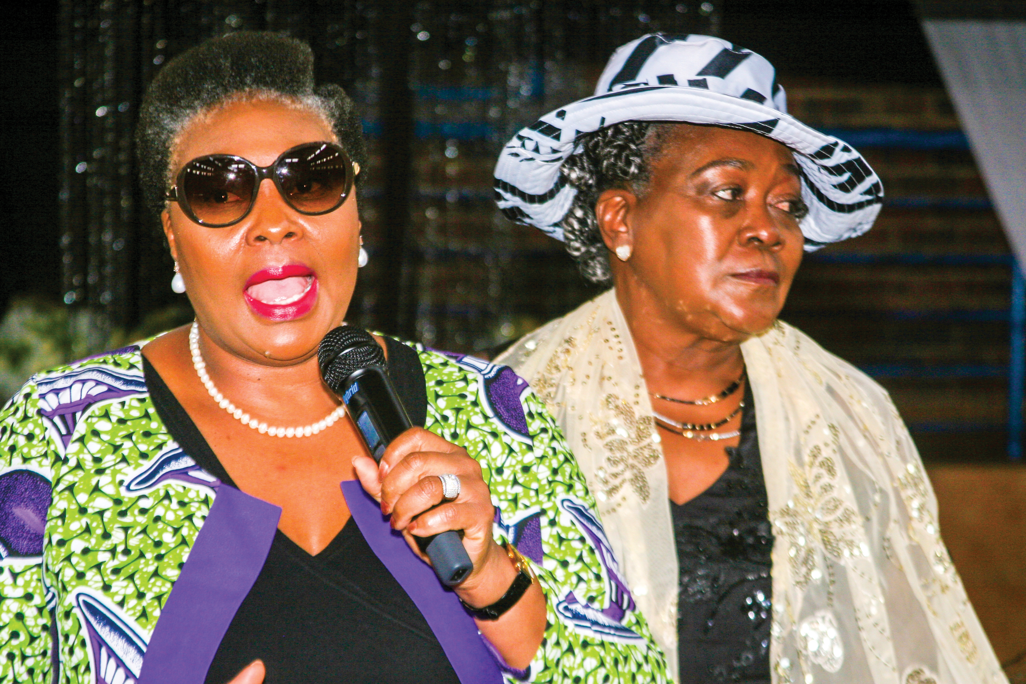 Yvonne Chaka-Chaka and Connie Chiume