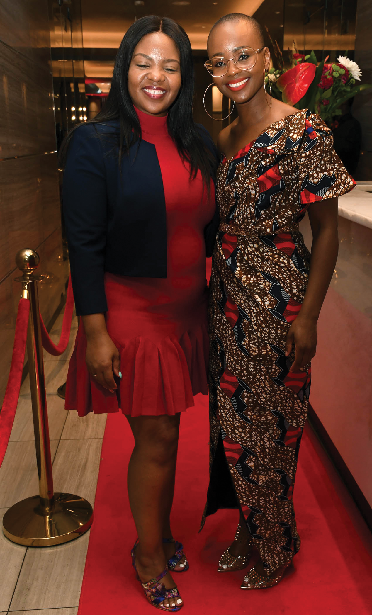 Nthabeleng Motsohi and Mathawe Matsapola Masipa