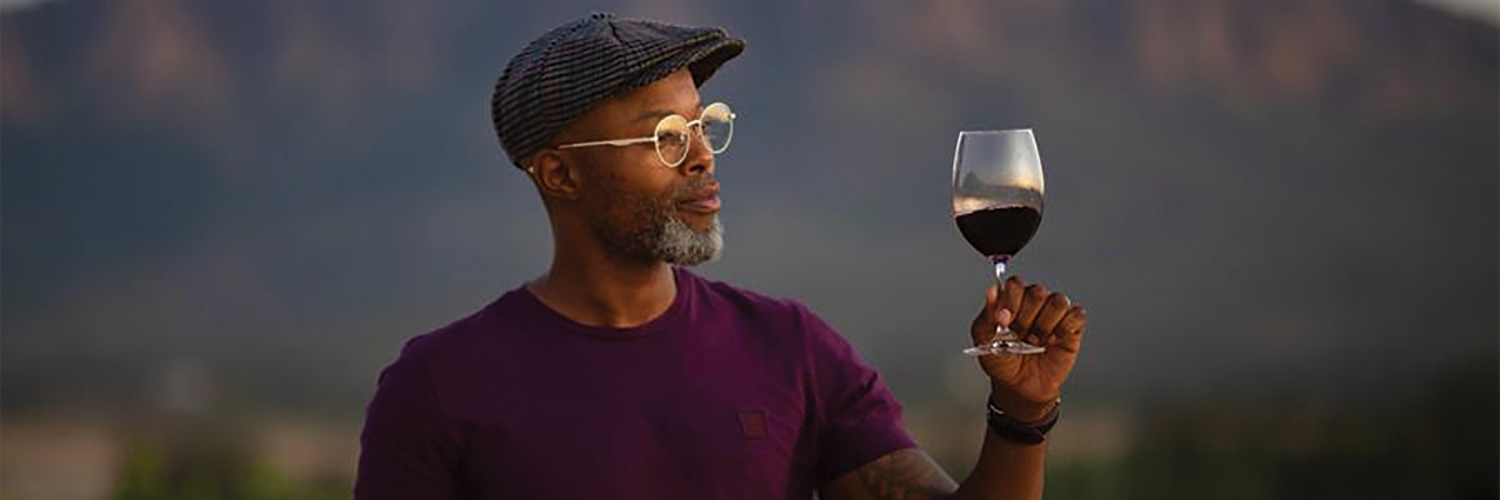 GETWAY: Actor Thapelo Mokoena enjoys a great partnership with Wellington’s leading winery Bosman Family Vineyards.