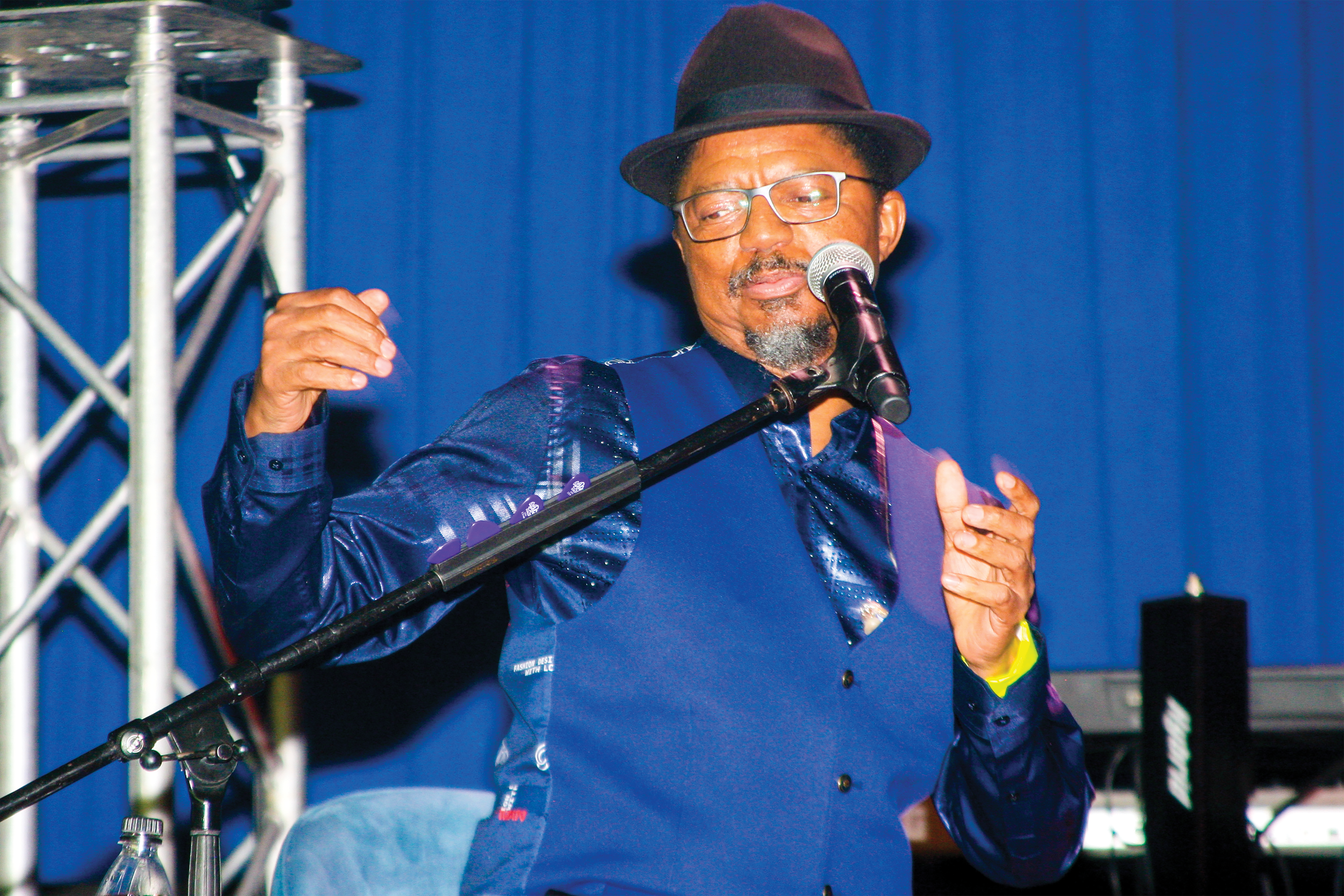 LEGEND: Dr Victor in full cry.