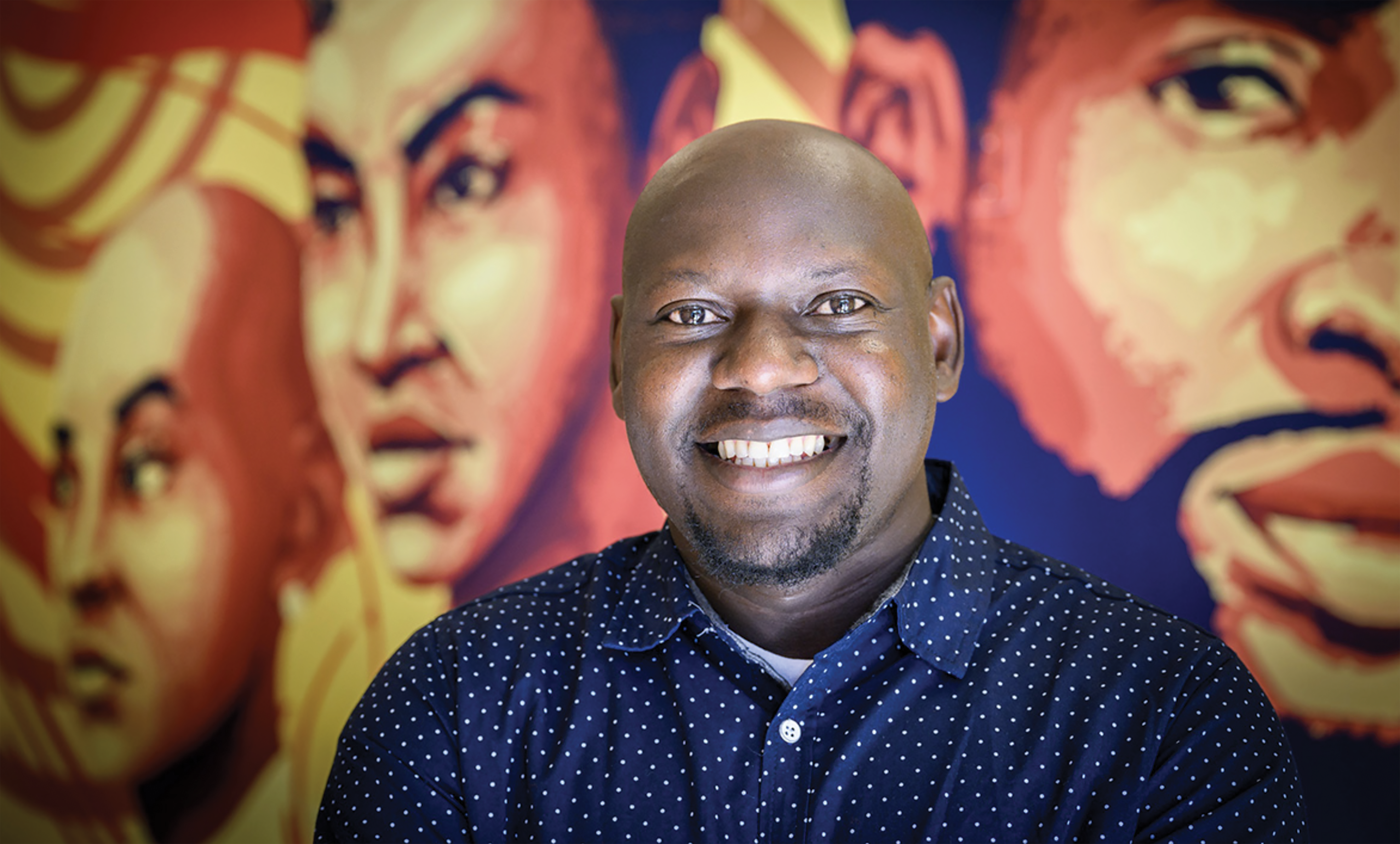 OUTREACH: Moses Okumu, leading efforts to build financial reesilience in Africa to address labour trafficking