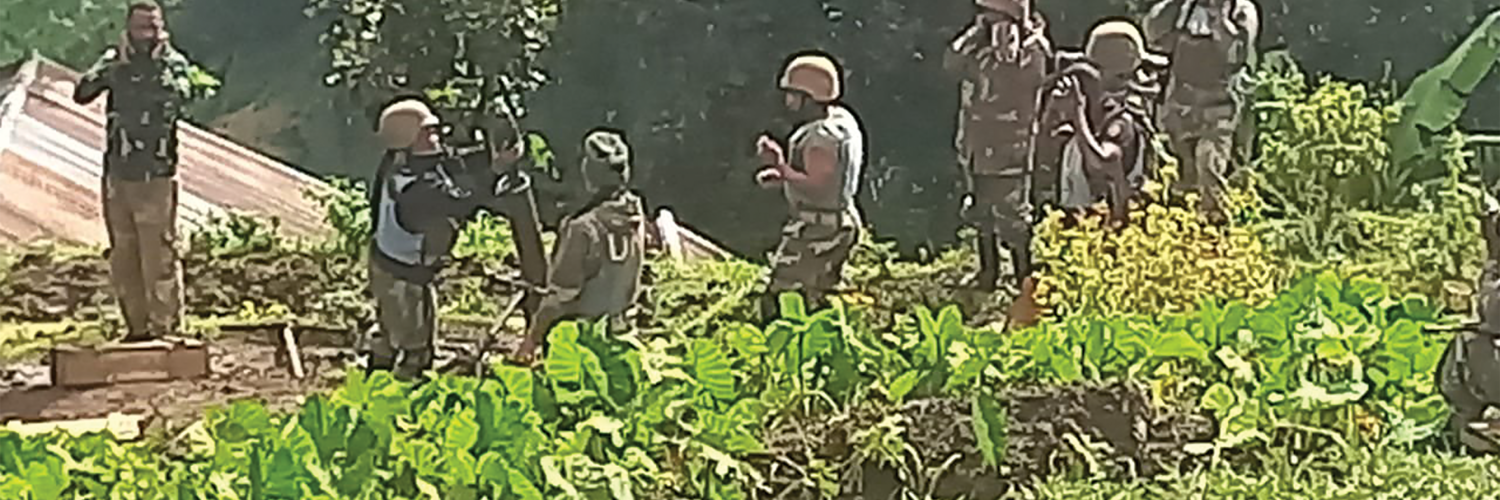 PEACEKEEPING: South African soldiers deployed under United Nations in the territory of Rutshuru, North Kivu province of the Democratic Republic of Congo last year