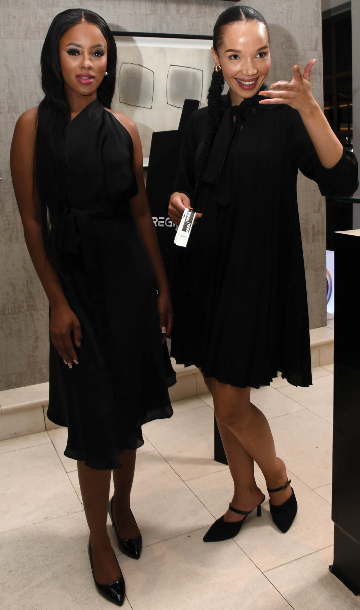 Ruth Kgosana with Lena Seale